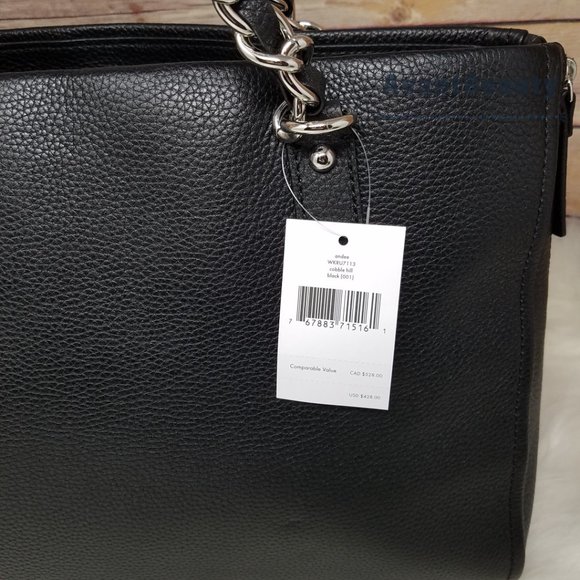 Kate Spade Andee Cobble Hill Black Shoulder Tote - Picture 11 of 16